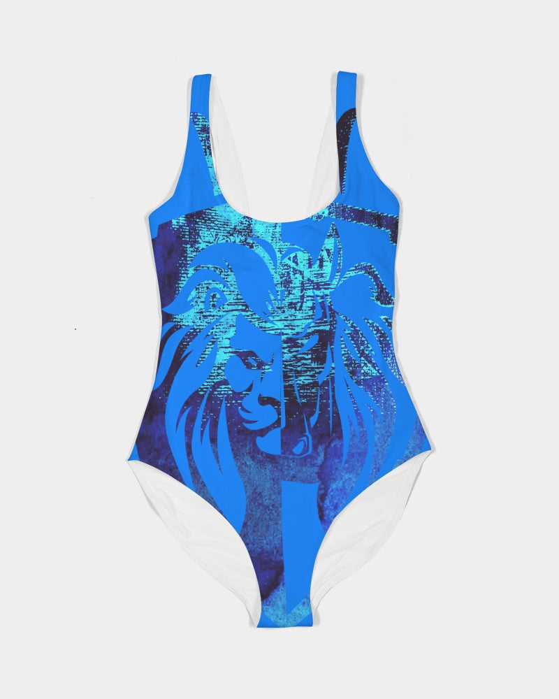 KINGBREED SIMPLICITY ROYAL BLUE Women's One-Piece Swimsuit