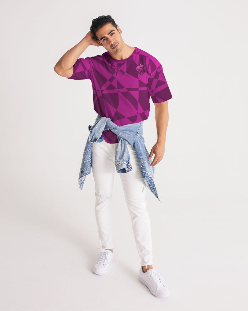 KINGBREED LUX RASPBERRY  Men's Premium Heavyweight Tee
