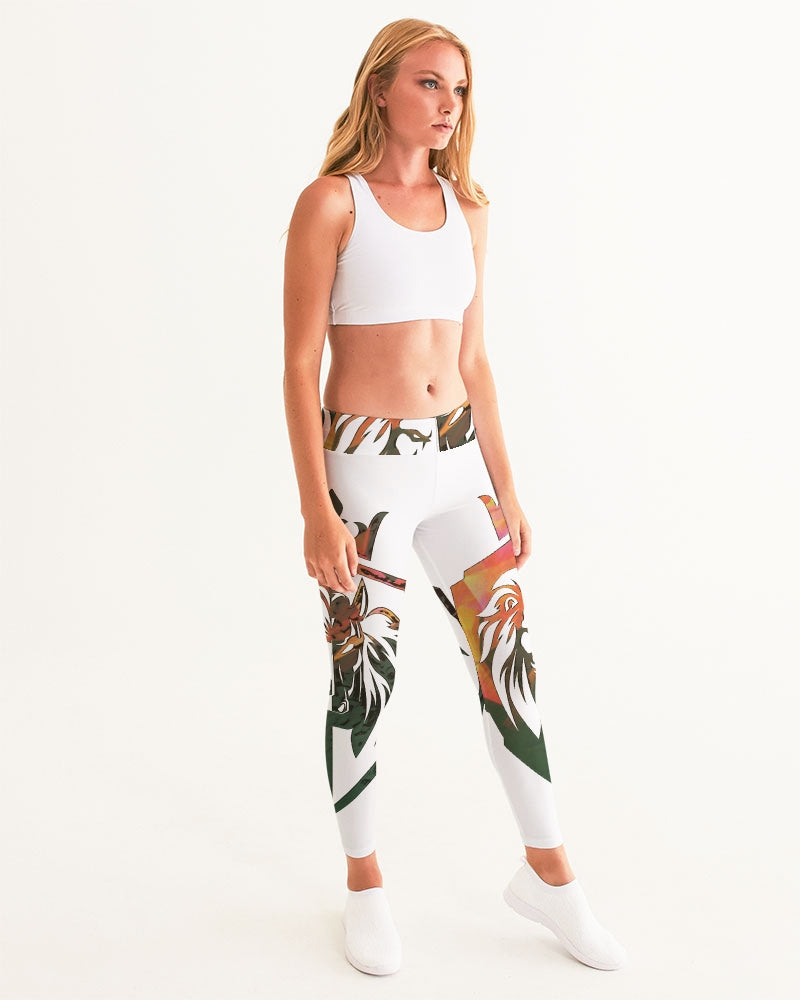 KINGBREED LUX ORIGINAL WHITE Women's Yoga Pants