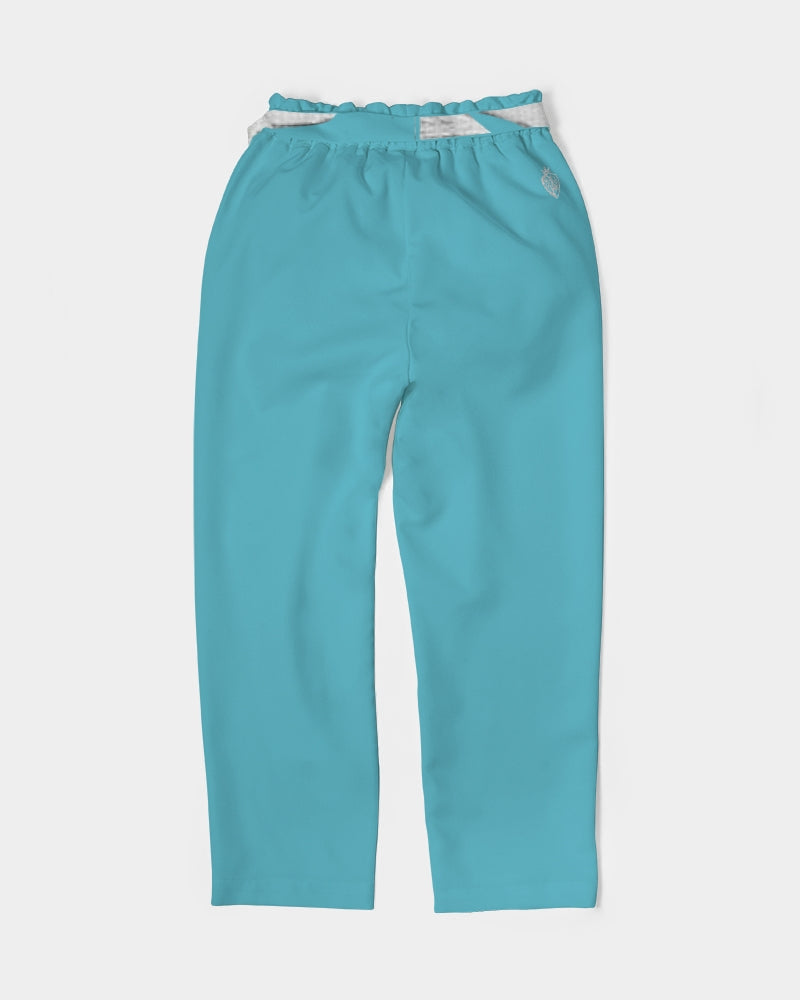 KINGBREED BLUE WATER Women's Belted Tapered Pants