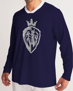 KINGBREED D. BLUE EDITION Men's Long Sleeve Sports Jersey