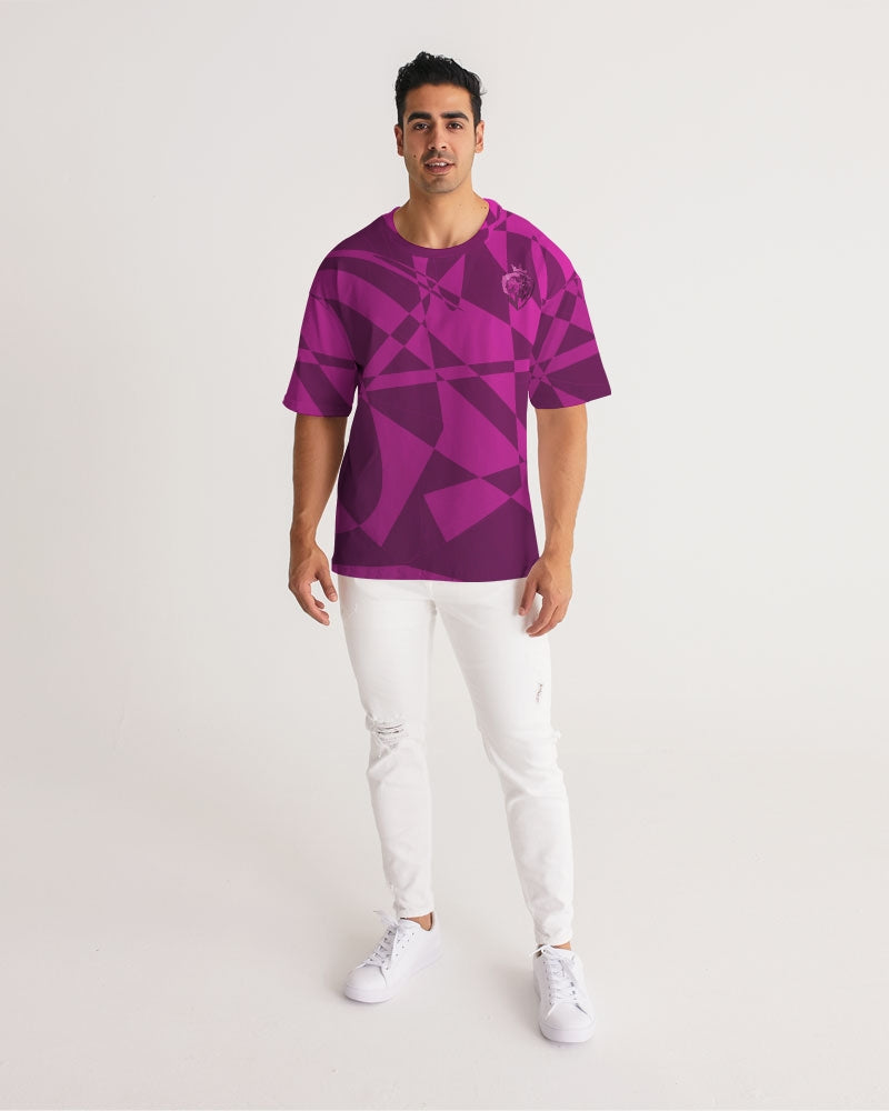 KINGBREED LUX RASPBERRY  Men's Premium Heavyweight Tee