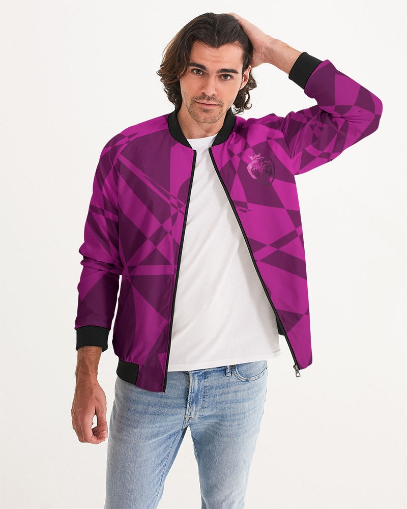 KINGBREED LUX RASPBERRY  Men's Bomber Jacket