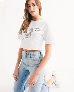 We Are Together Women's Cropped Tee