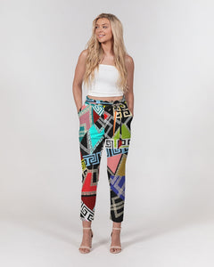 Kingbreed Royalty Club  Women's Belted Tapered Pants