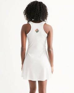 KINGBREED LUX ORIGINAL WHITE Women's Racerback Dress