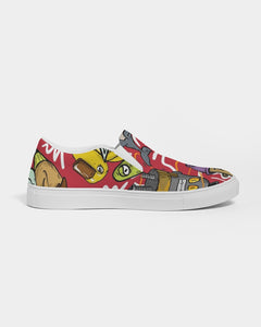 Look At My Face Men's Slip-On Canvas Shoe