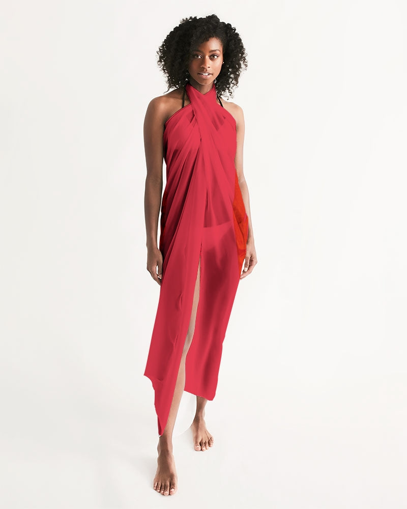 KINGBREED SIMPLICITY RED Swim Cover Up