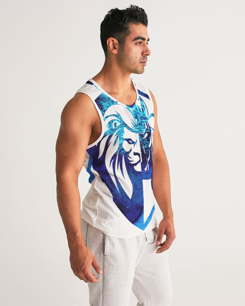 KINGBREED LEOMUS BLUE EDITION Men's Sports Tank