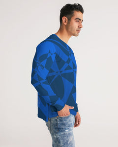 KINGBREED LUX BLUE WATER Men's Long Sleeve Tee