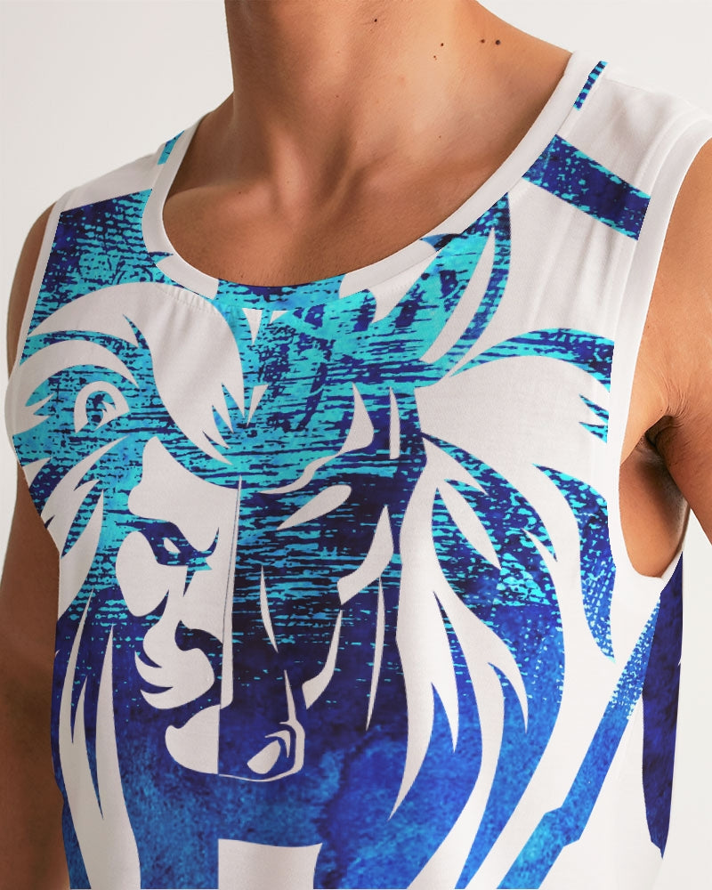 KINGBREED LEOMUS BLUE EDITION Men's Sports Tank