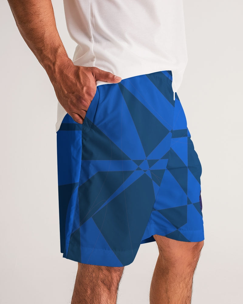 KINGBREED LUX BLUE WATER Men's Jogger Shorts