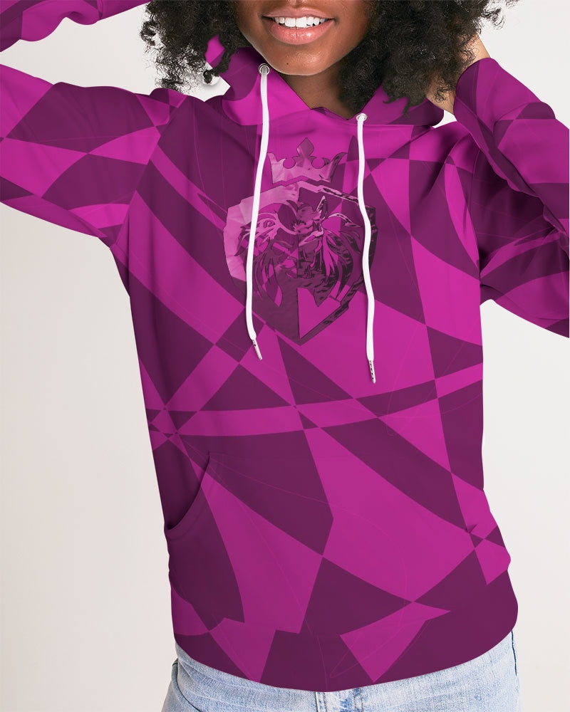 KINGBREED LUX RASPBERRY  Women's Hoodie