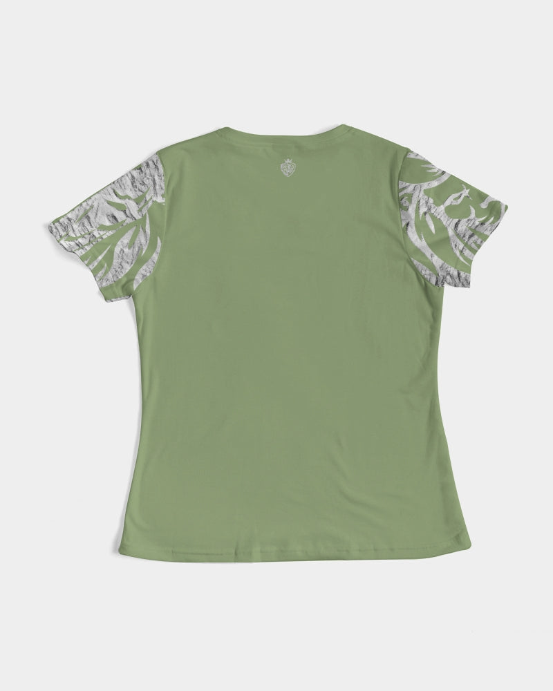 KINGBREED ARMY GREEN Women's Tee