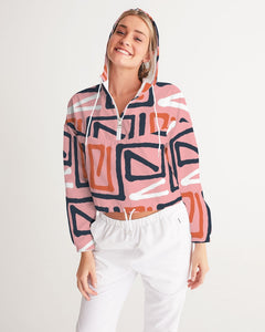 Street Corner Women's Cropped Windbreaker