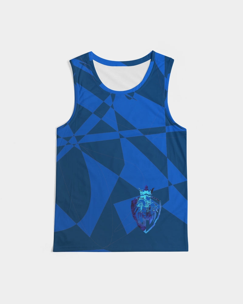 KINGBREED LUX BLUE WATER Men's Sports Tank