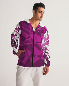 KINGBREED LUX RASPBERRY  Men's Windbreaker