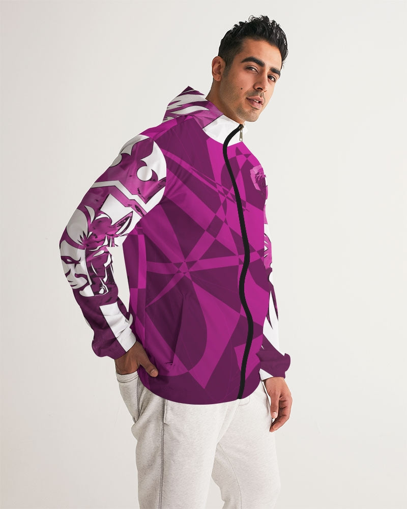 KINGBREED LUX RASPBERRY  Men's Windbreaker