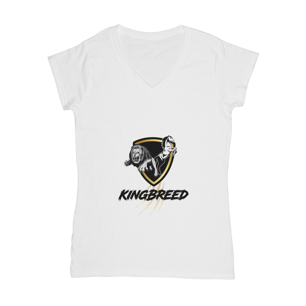 Kingbreed Unleashed Classic Women's V-Neck T-Shirt