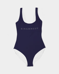 KINGBREED D. BLUE EDITION Women's One-Piece Swimsuit