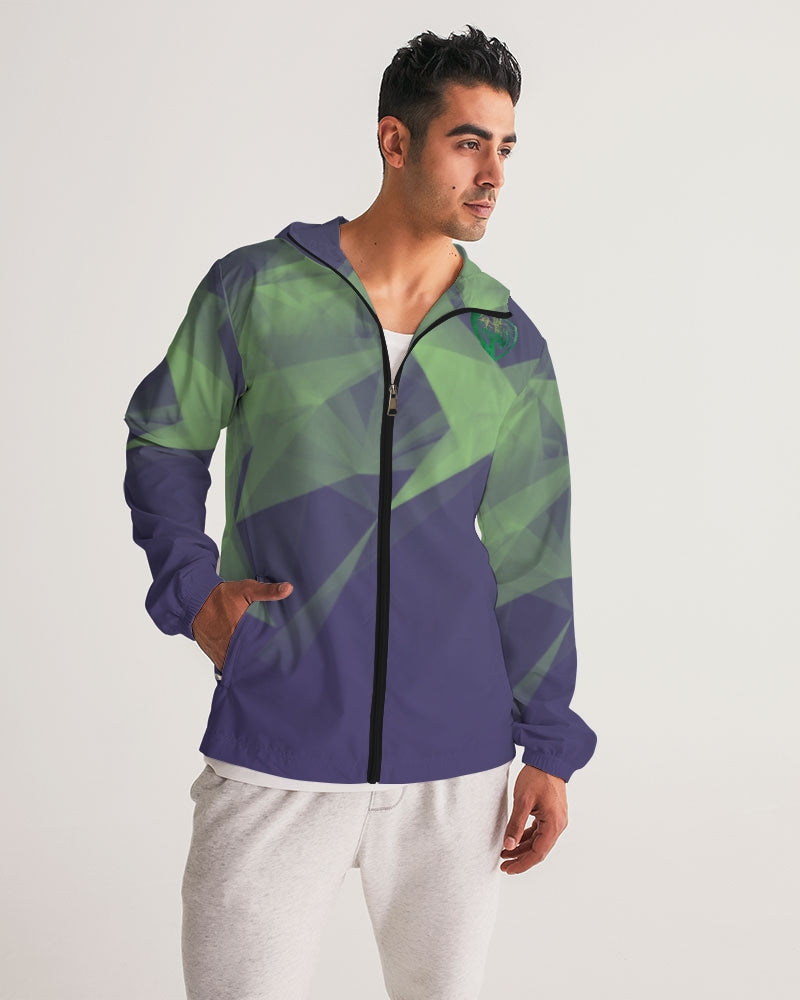 KINGBREED LUX EMERALD Men's Windbreaker