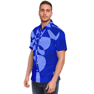 Kingbreed Collection Button Down Blue Clouds