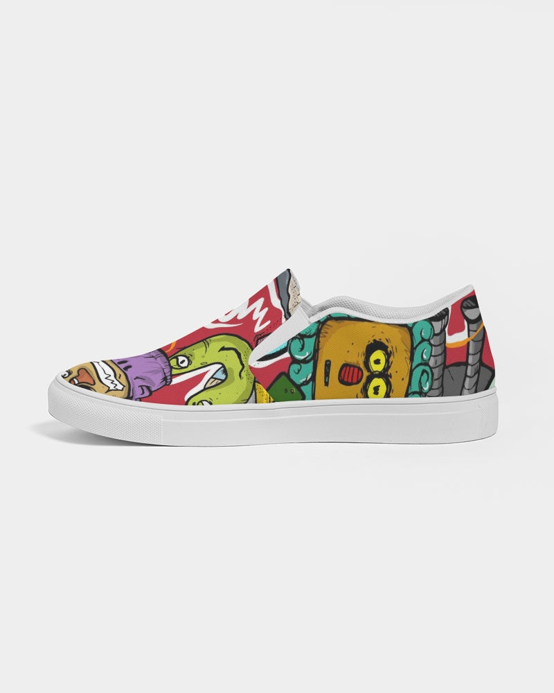 Look At My Face Men's Slip-On Canvas Shoe
