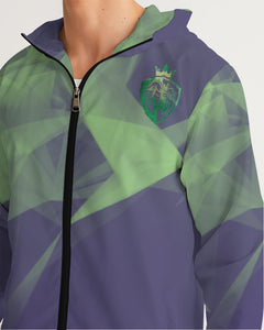 KINGBREED LUX EMERALD Men's Windbreaker