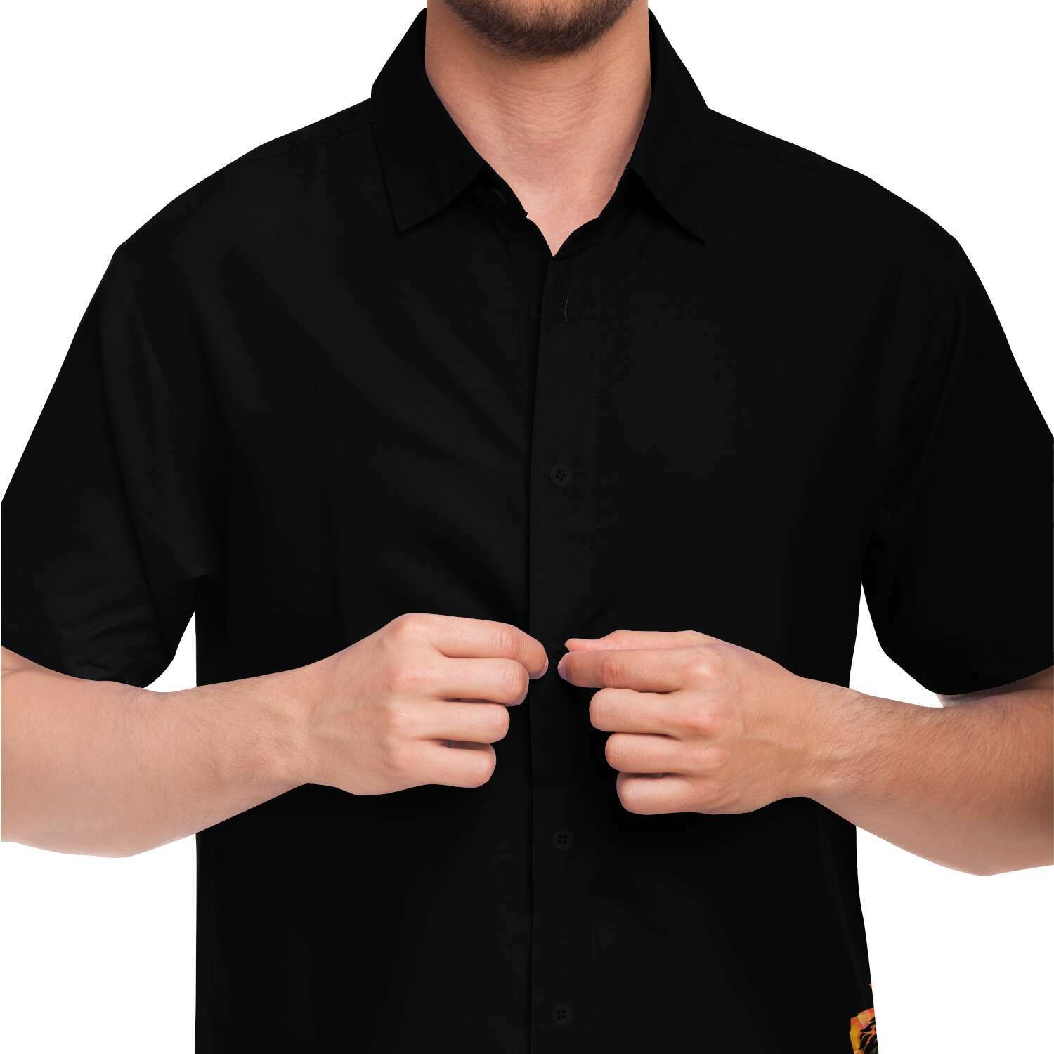Kingbreed Collection Button Down Black