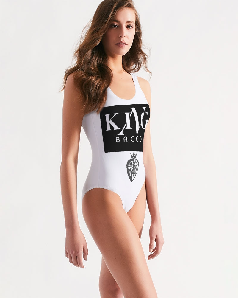 KINGBREED BLACK & WHITE EDITION Women's One-Piece Swimsuit