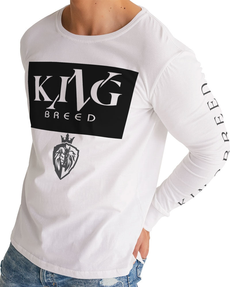 KINGBREED BLACK & WHITE EDITION Men's Long Sleeve Tee