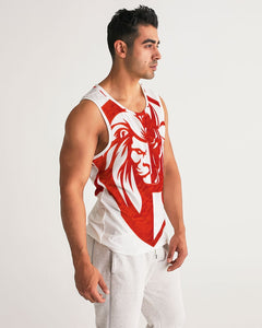 KINGBREED SIMPLICITY RED SKY Men's Sports Tank