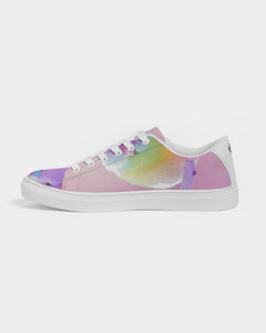 Rainbow Collection Women's Faux-Leather Sneaker