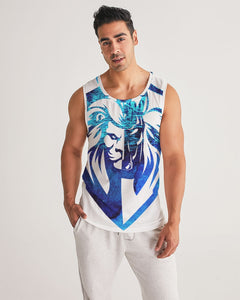 KINGBREED LEOMUS BLUE EDITION Men's Sports Tank