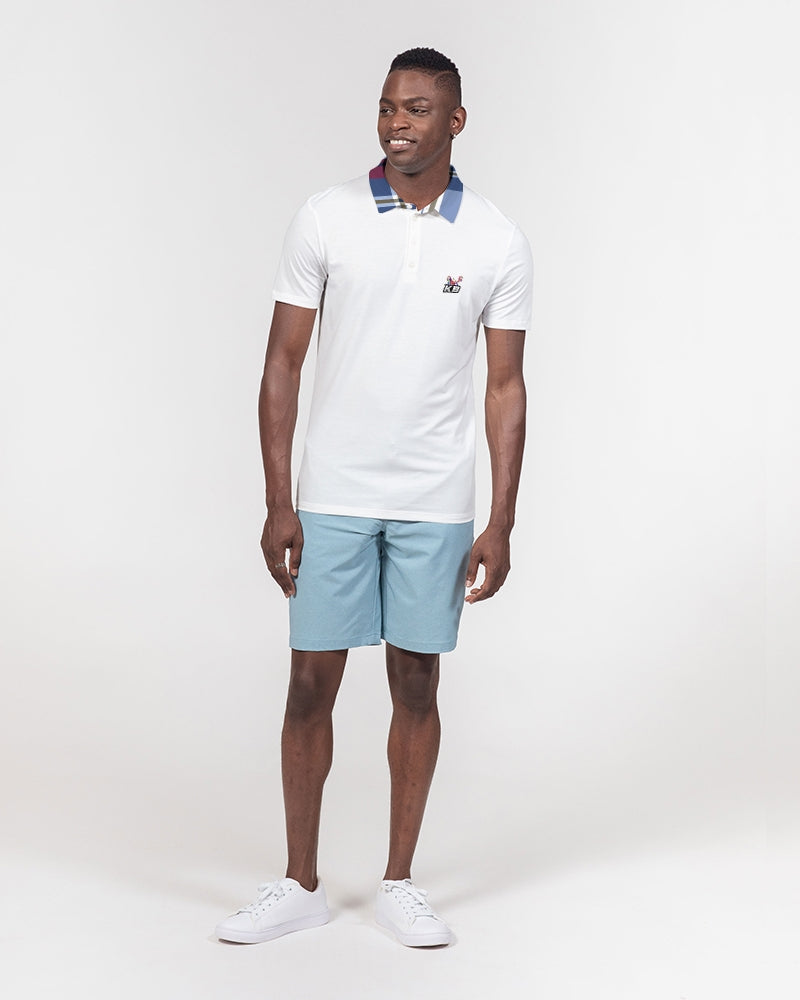 KINGBERRY WHITE LABEL Men's Slim Fit Short Sleeve Polo