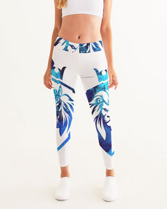 KINGBREED LEOMUS BLUE EDITION Women's Yoga Pants