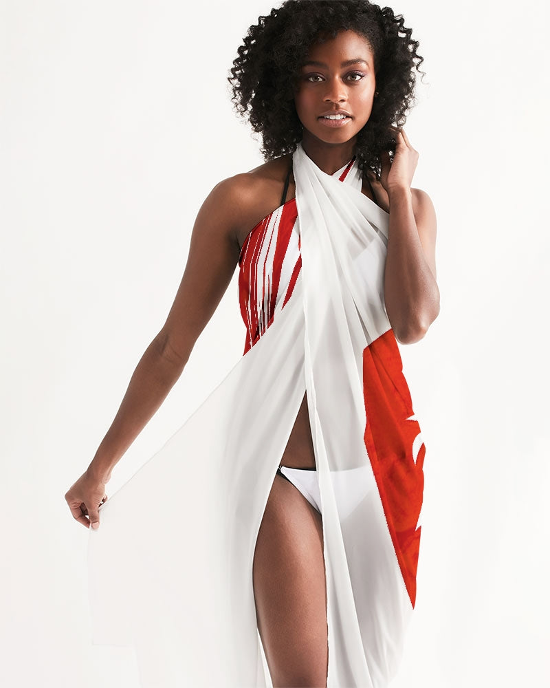 KINGBREED SIMPLICITY RED SKY Swim Cover Up