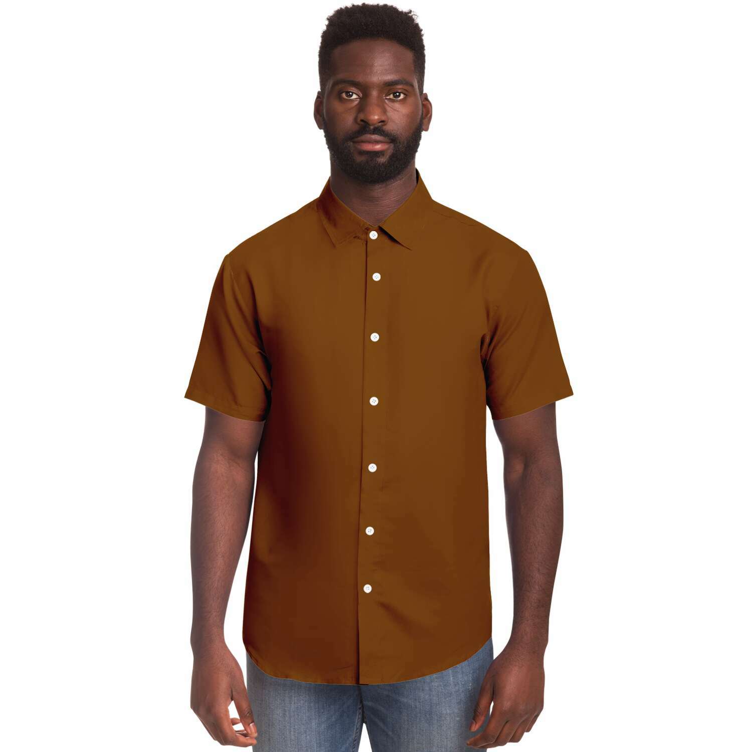 Kingbreed Collection Button Down Brown