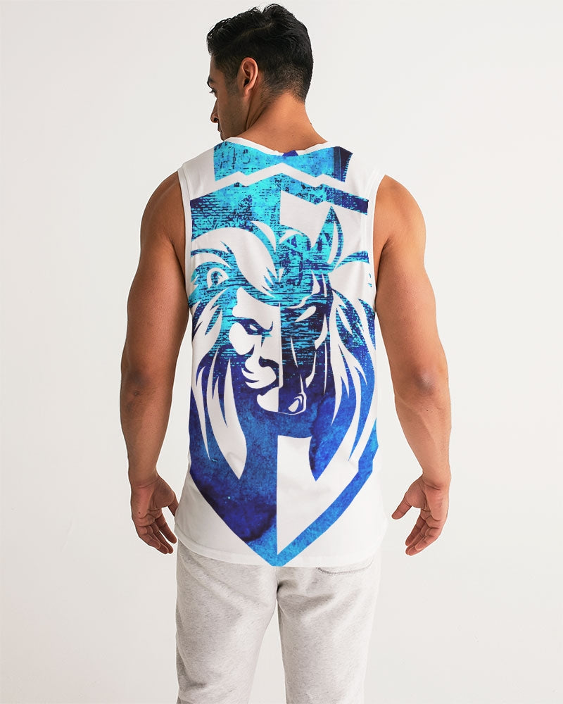 KINGBREED LEOMUS BLUE EDITION Men's Sports Tank