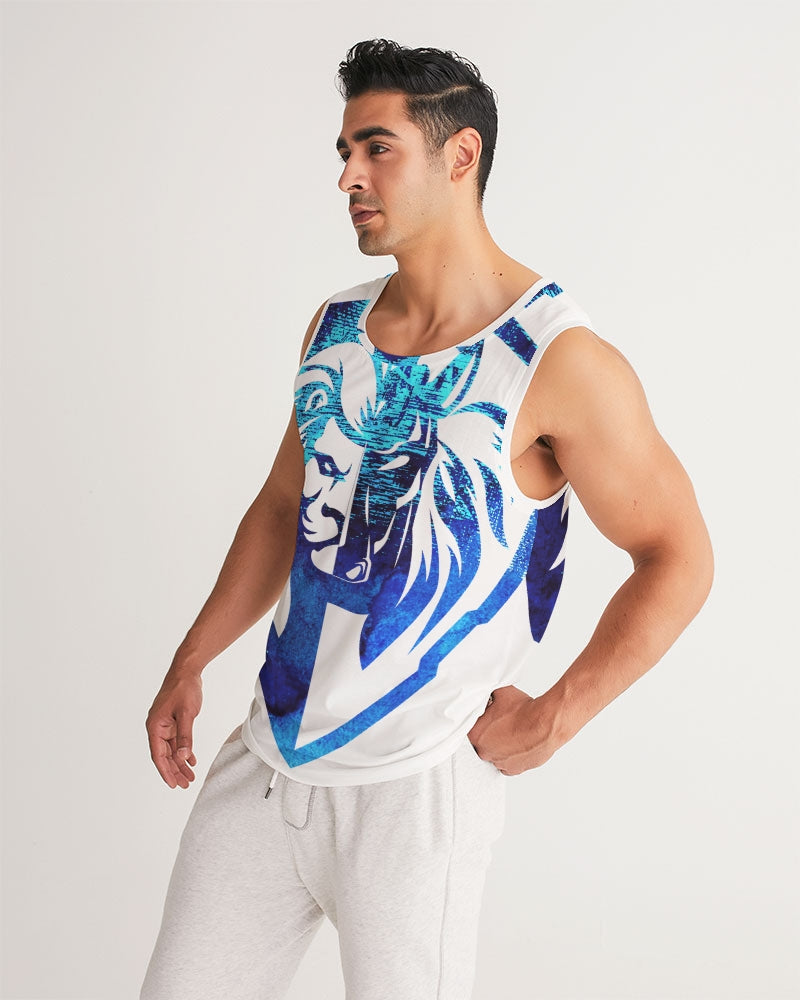 KINGBREED LEOMUS BLUE EDITION Men's Sports Tank