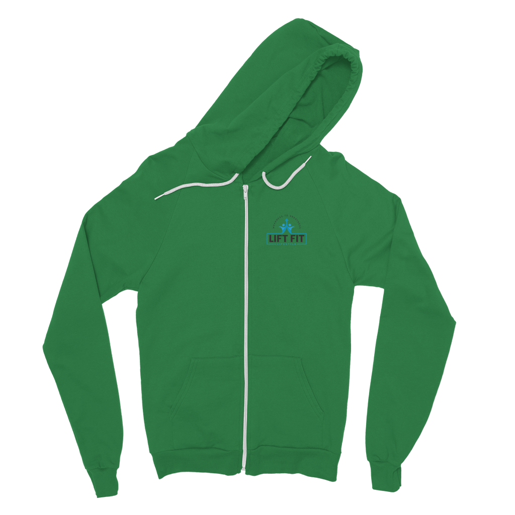 LIFT FIT LIFESTYLE Classic Adult Zip Hoodie