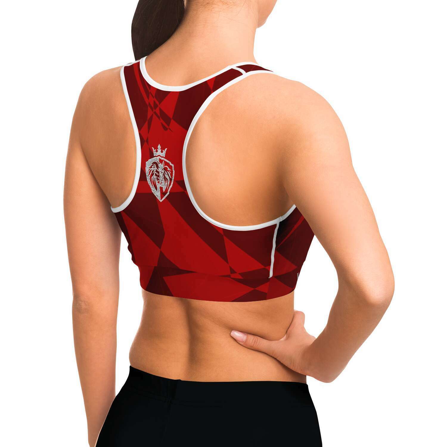 Kingbreed Collection Sports Bra Red Rose