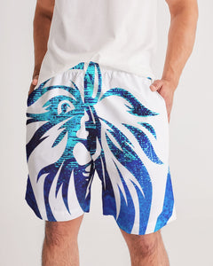 KINGBREED LEOMUS BLUE EDITION Men's Jogger Shorts