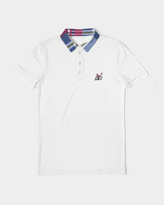 KINGBERRY WHITE LABEL Men's Slim Fit Short Sleeve Polo