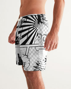 Retro Comic Men's Swim Trunk