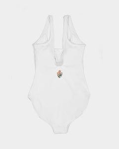 KINGBREED LUX ORIGINAL WHITE Women's One-Piece Swimsuit