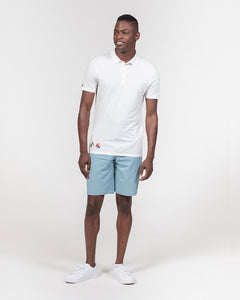 KB LION TRANS Men's Slim Fit Short Sleeve Polo