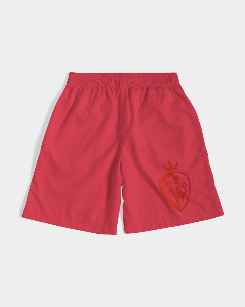 KINGBREED SIMPLICITY RED Men's Jogger Shorts