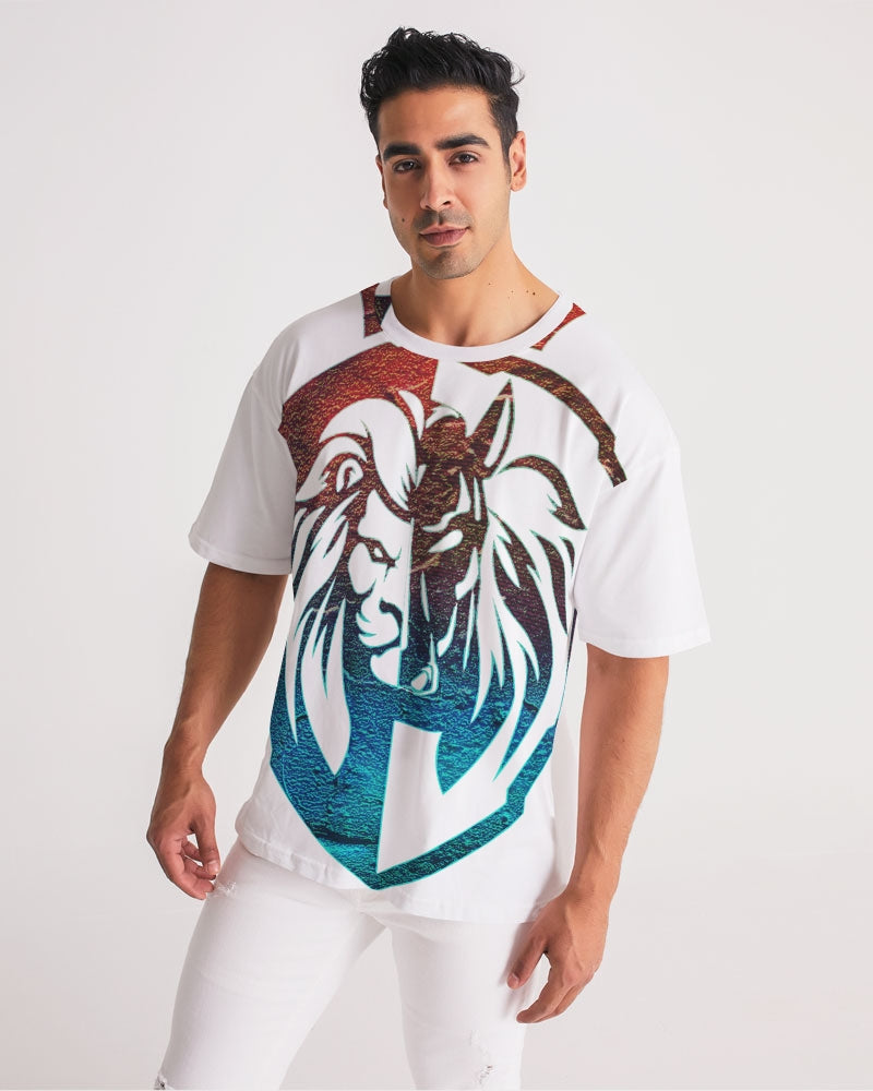 KINGBREED LEOMUS FIRE & ICE Men's Premium Heavyweight Tee