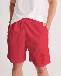 KINGBREED SIMPLICITY RED Men's Jogger Shorts